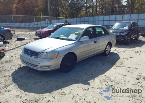 2001 Toyota Avalon Xl z USA, uszkodzony, nr VIN 4T1BF28B91U138666